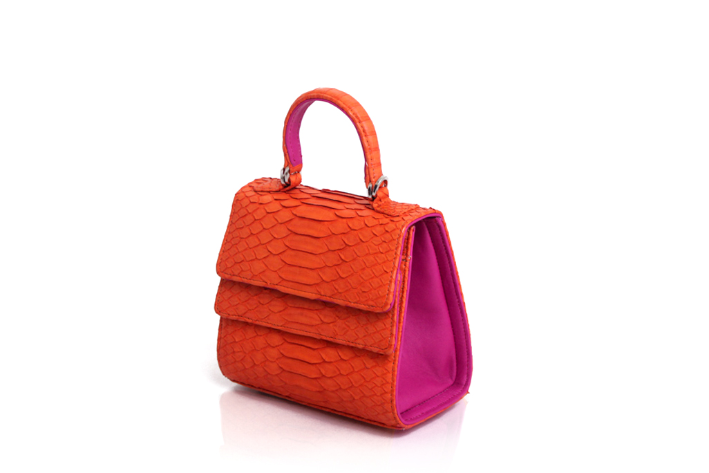 RUBBY SMALL IN HOT ORANGE - Image 3