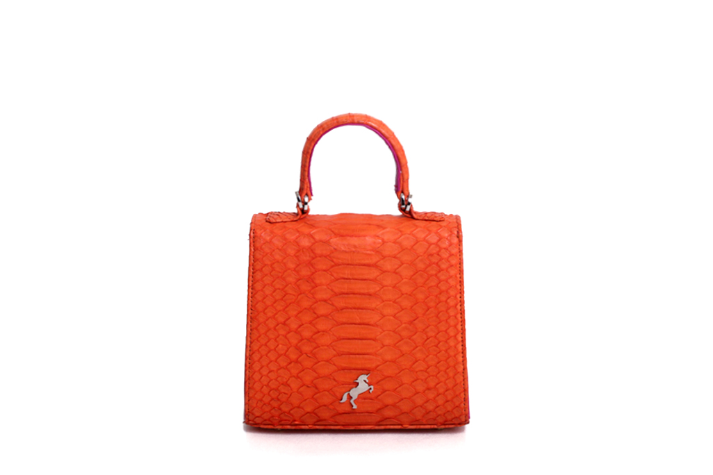 RUBBY SMALL IN HOT ORANGE - Image 4