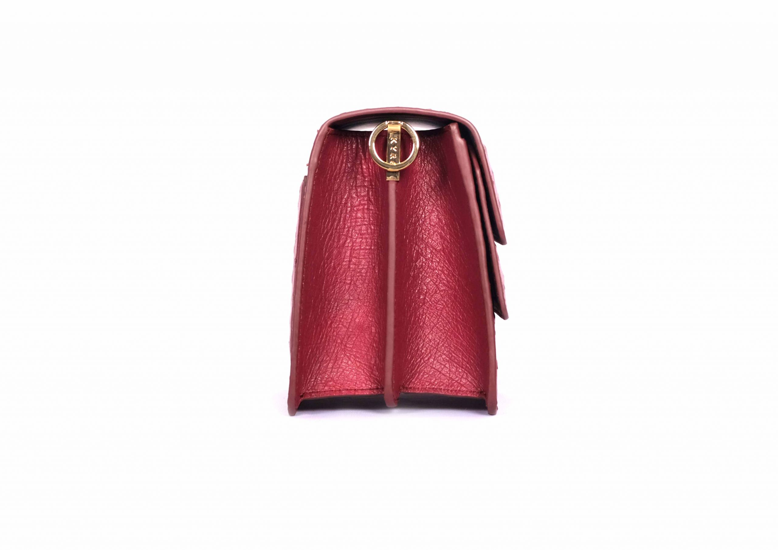 RUBBY 20 OSTRICH IN BURGUNDY - Image 4