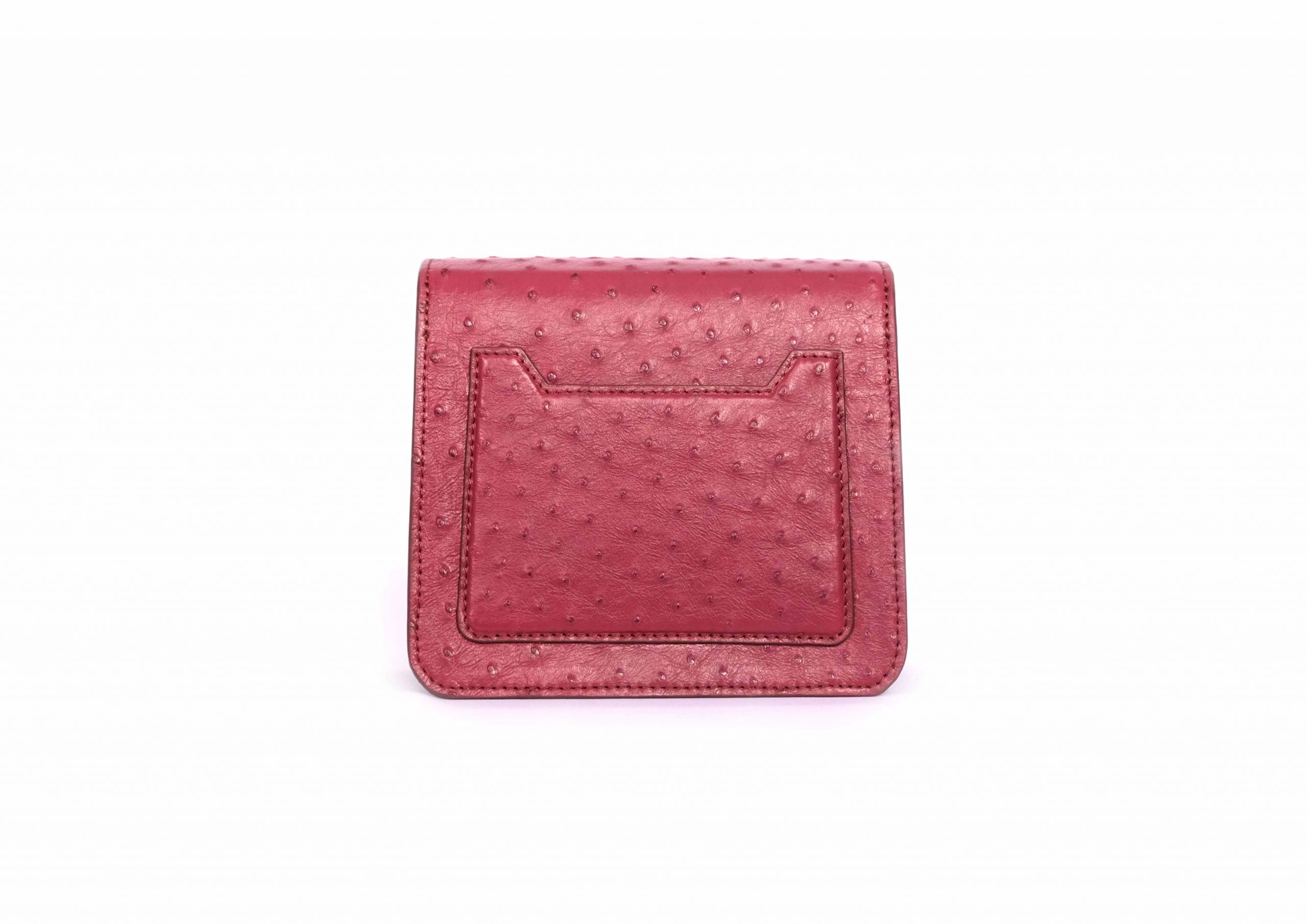 RUBBY 20 OSTRICH IN BURGUNDY - Image 5