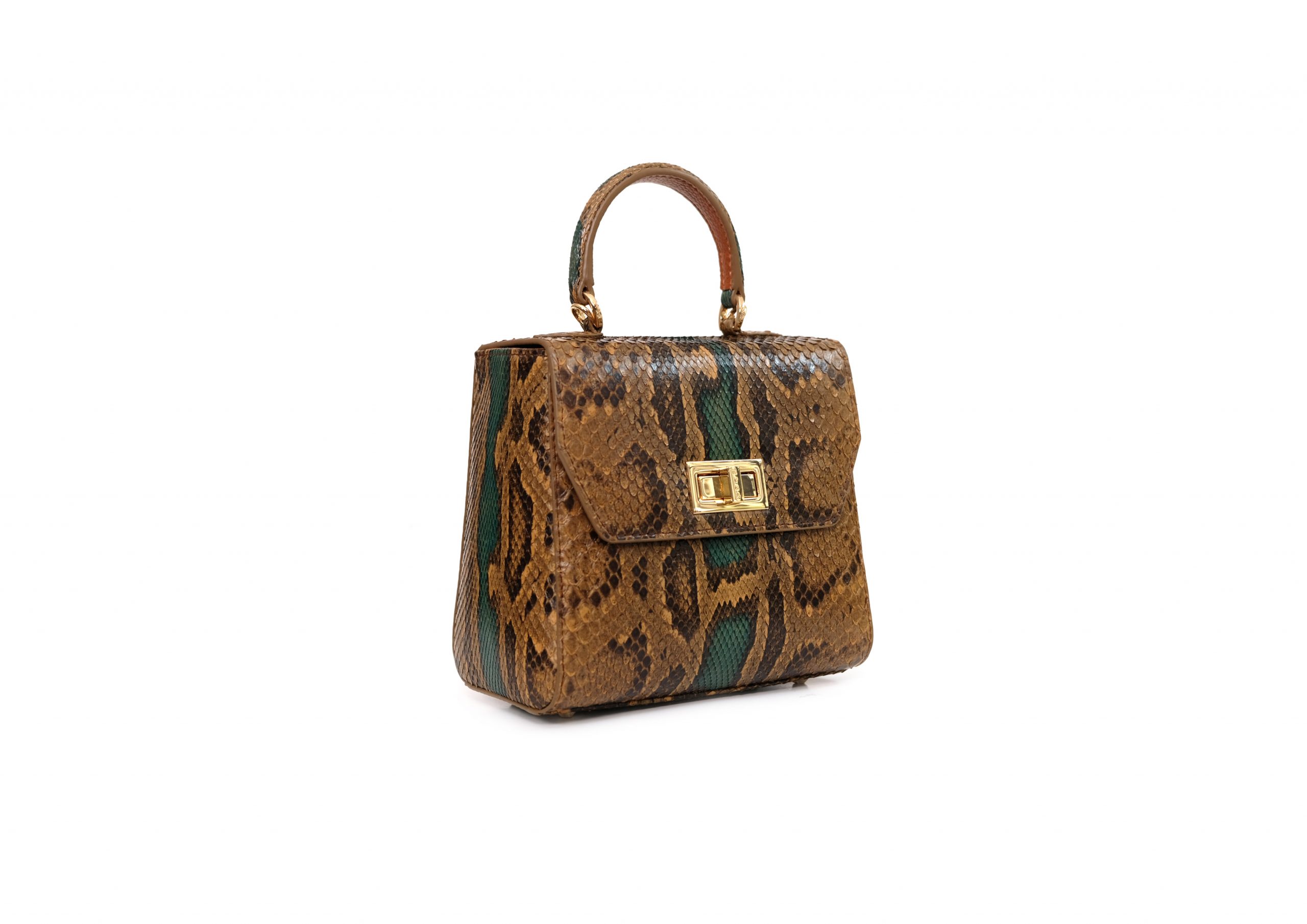 LUNA SQUARE CARAMEL TURQUOISE - Image 3