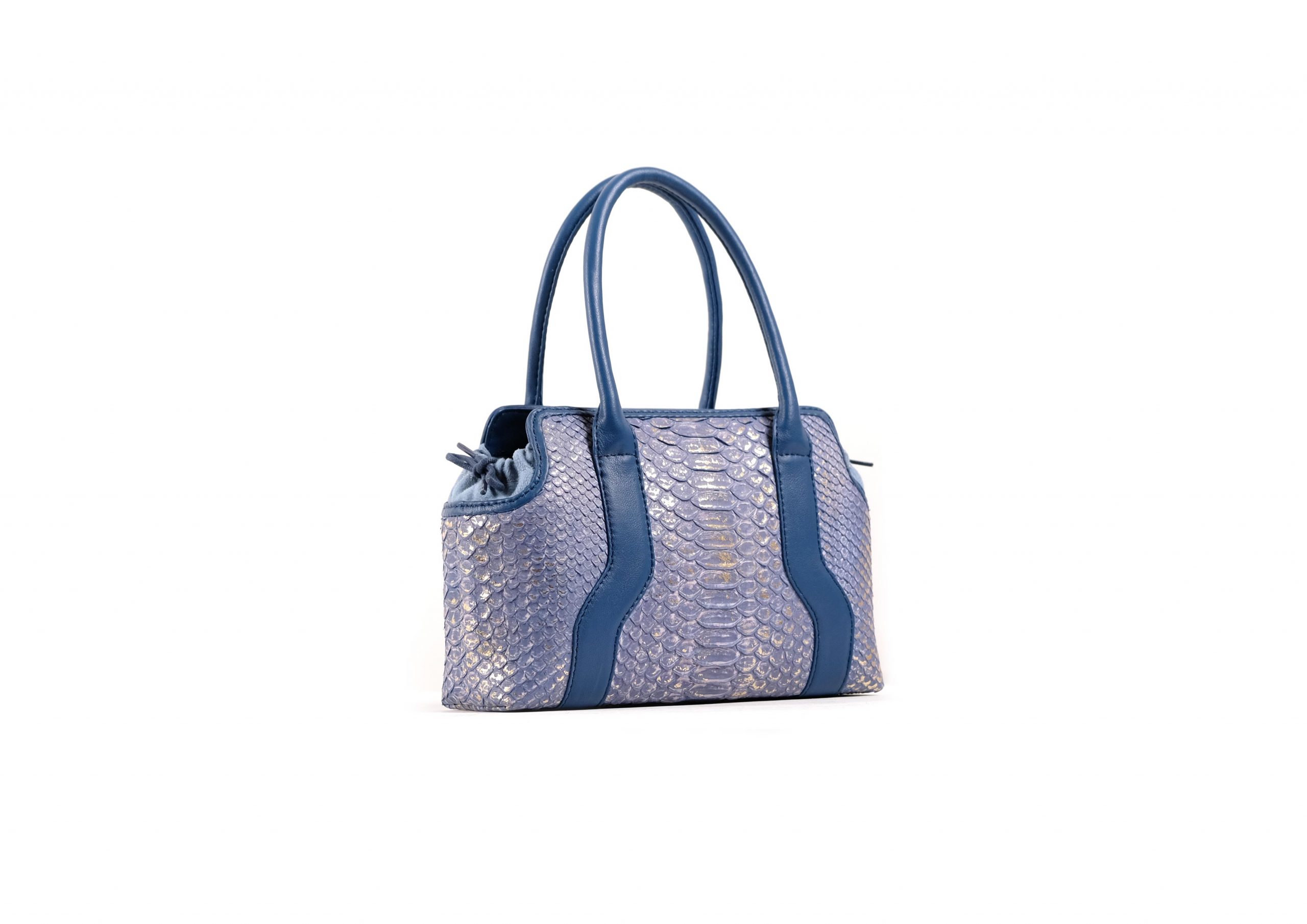 LEANE SMALL IN DUSTY BLUE GOLD - Image 5