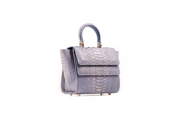 RUBBY SMALL IN DUSTY BLUE GOLD - Image 4