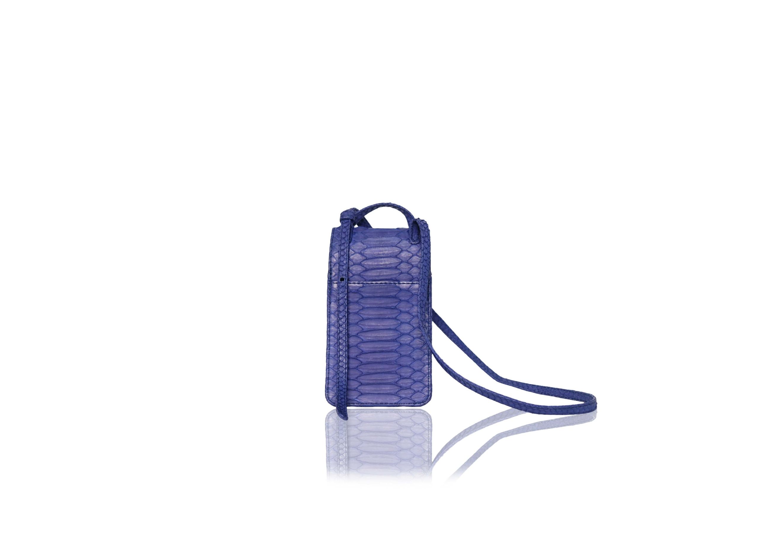 Rubby Phone Bag in Electric Blue - Image 3
