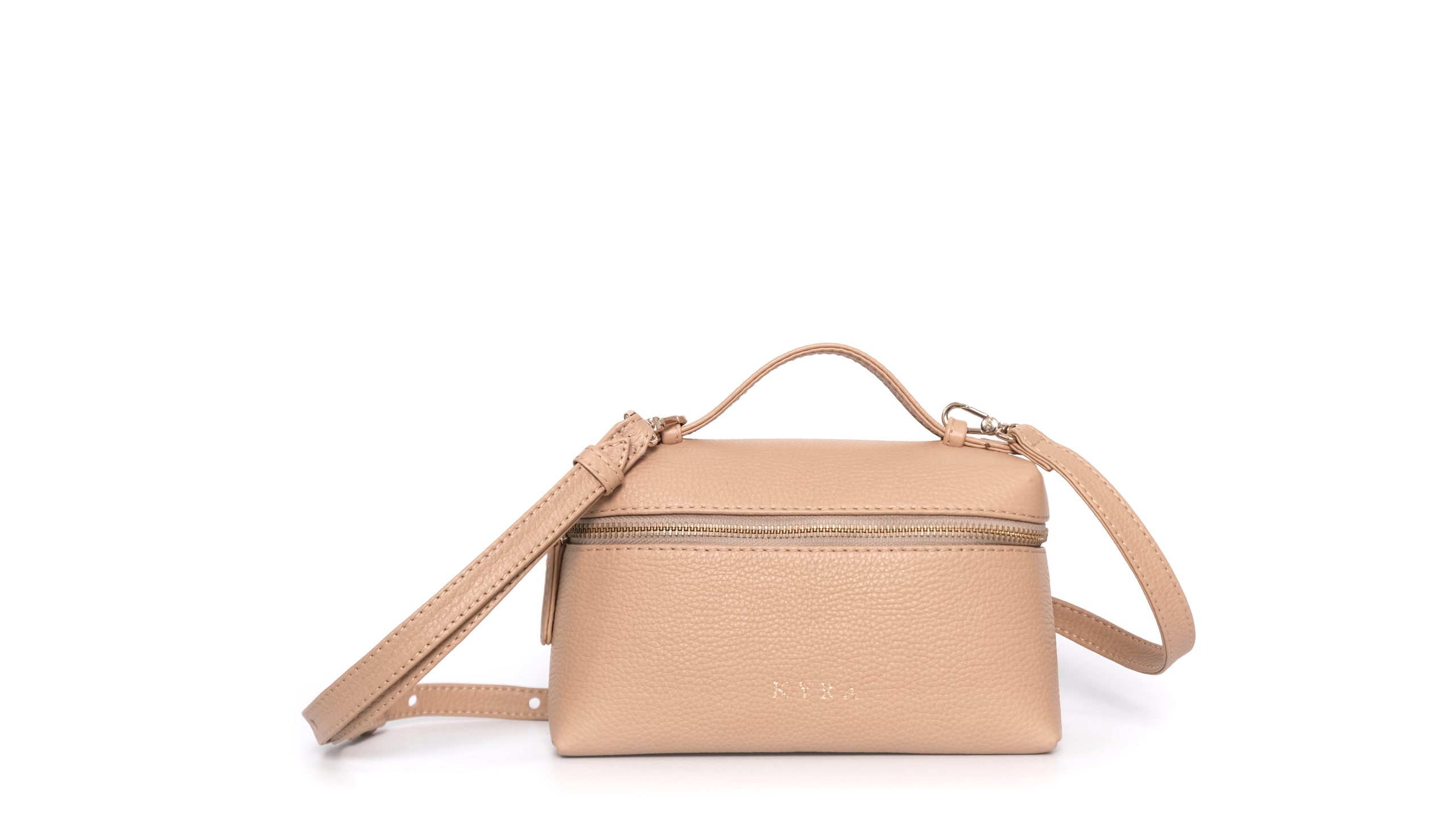 Picco Bag in Calf Leather - Beige - Image 3
