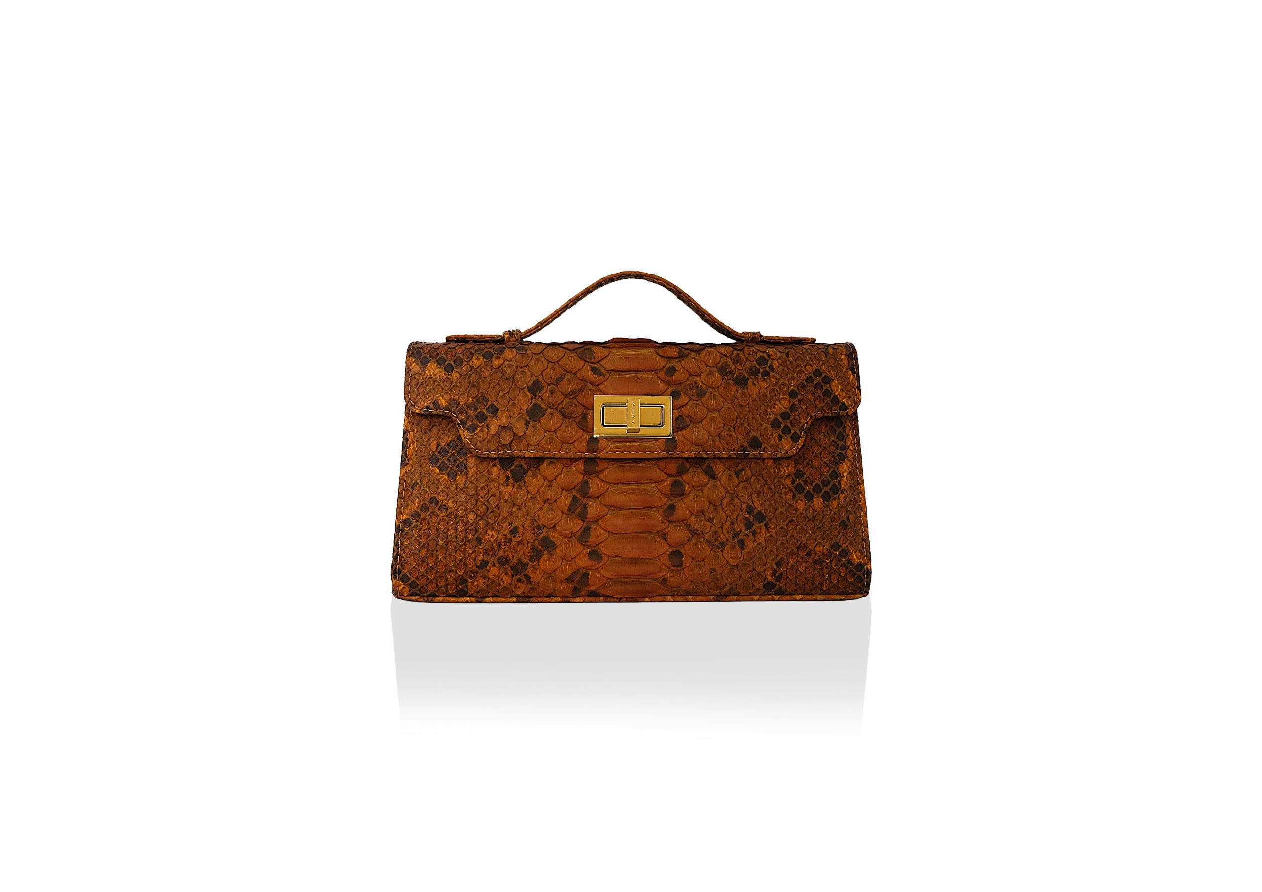 Luna 29 Bag in Precious Leather - Caramel Morolus - Image 2