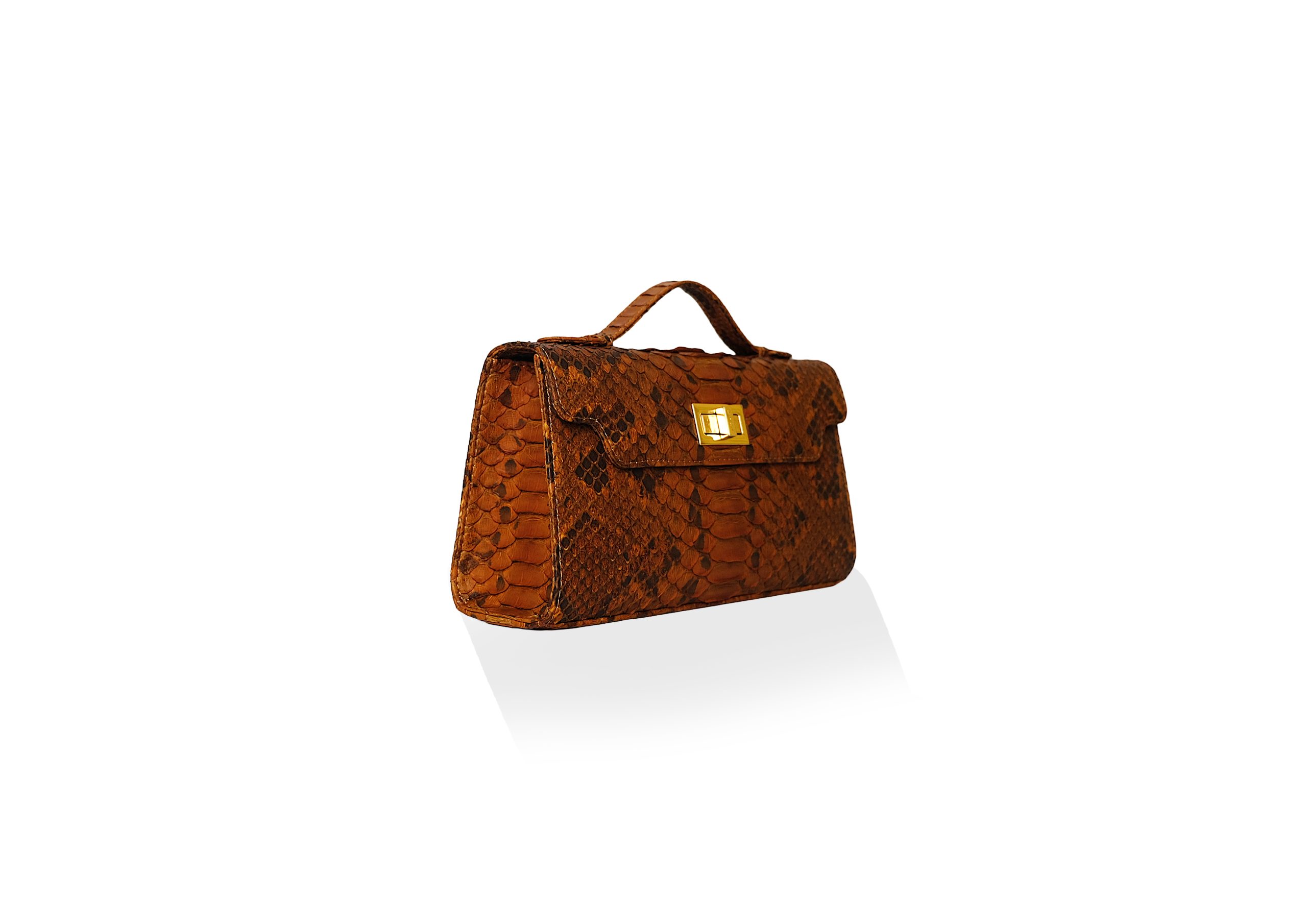 Luna 29 Bag in Precious Leather - Caramel Morolus - Image 3