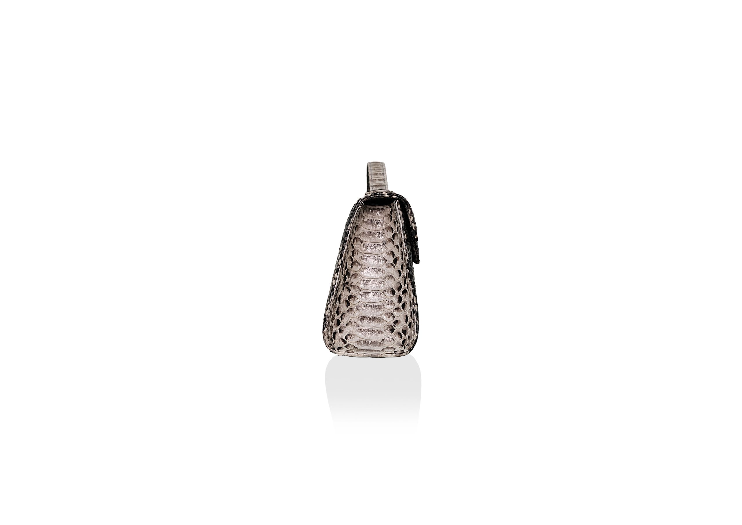 Luna 29 Bag in Precious Leather - Natural - Image 4