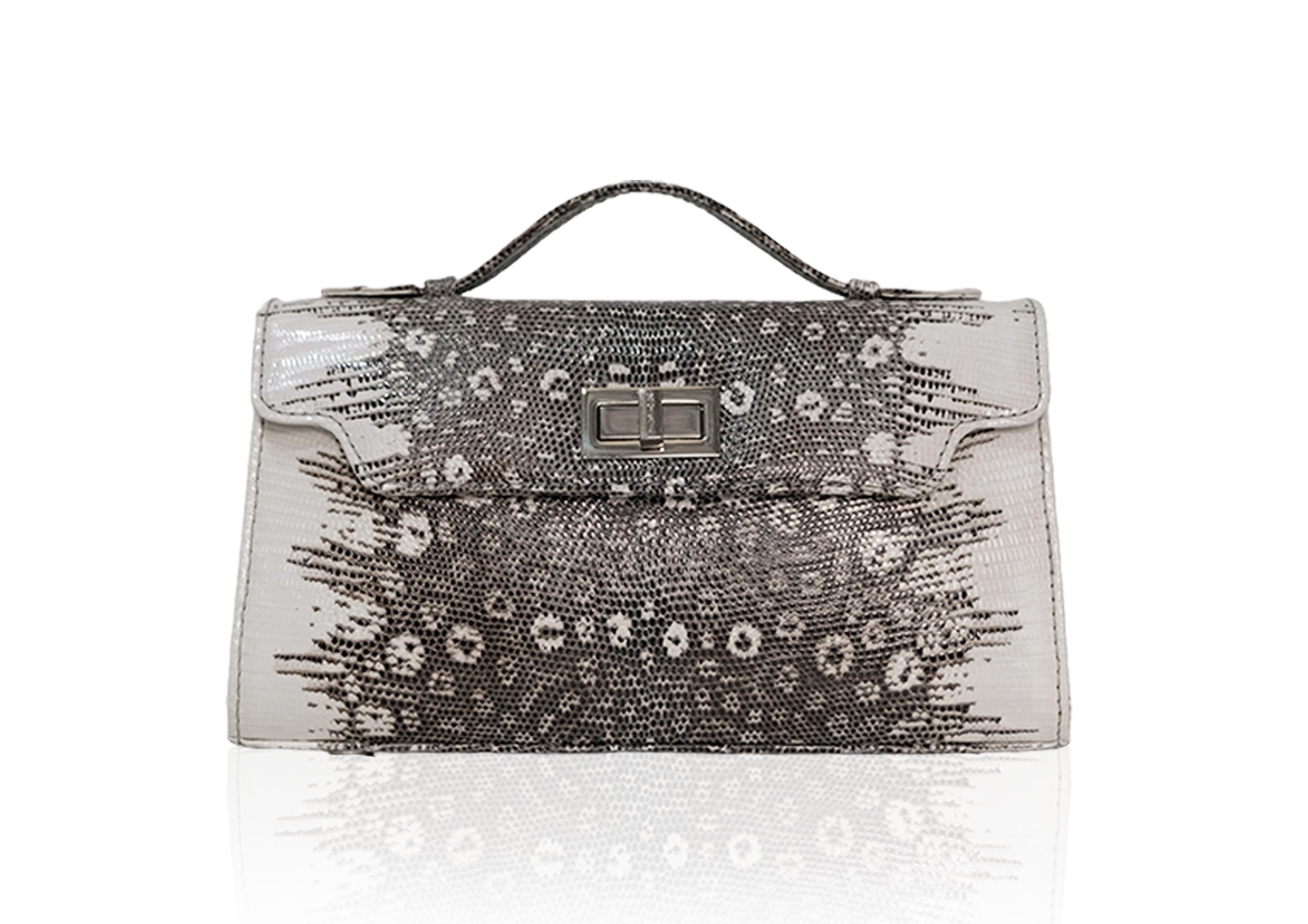 Luna 29 Bag in Precious Leather - Natural Lizard