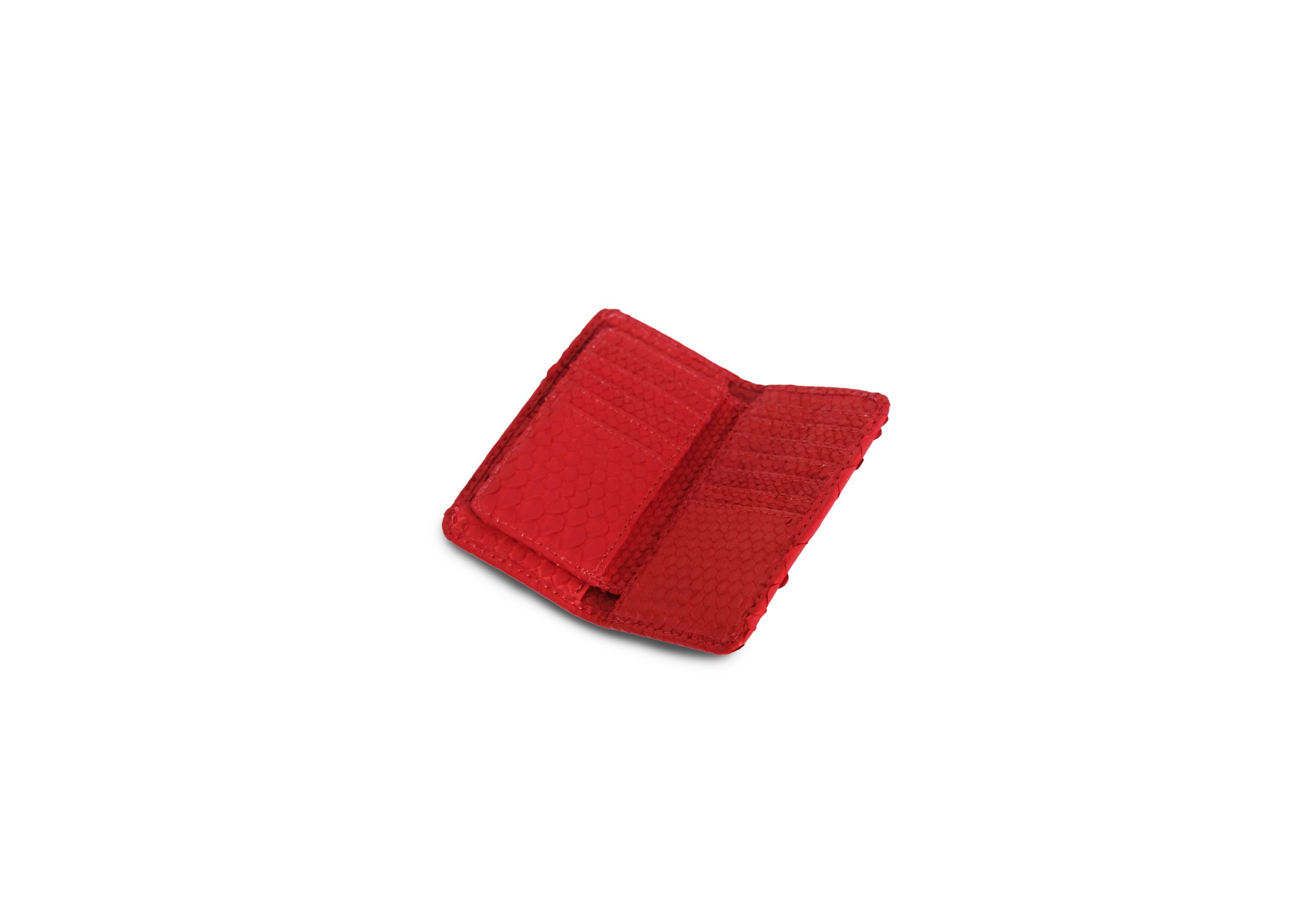 Card Wallet in Cherry Red - Image 3