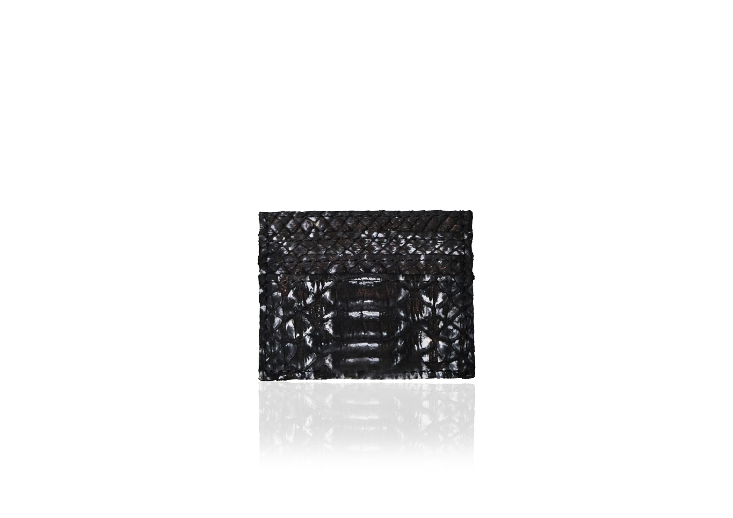 Card Holder Python Black Washed - Image 3