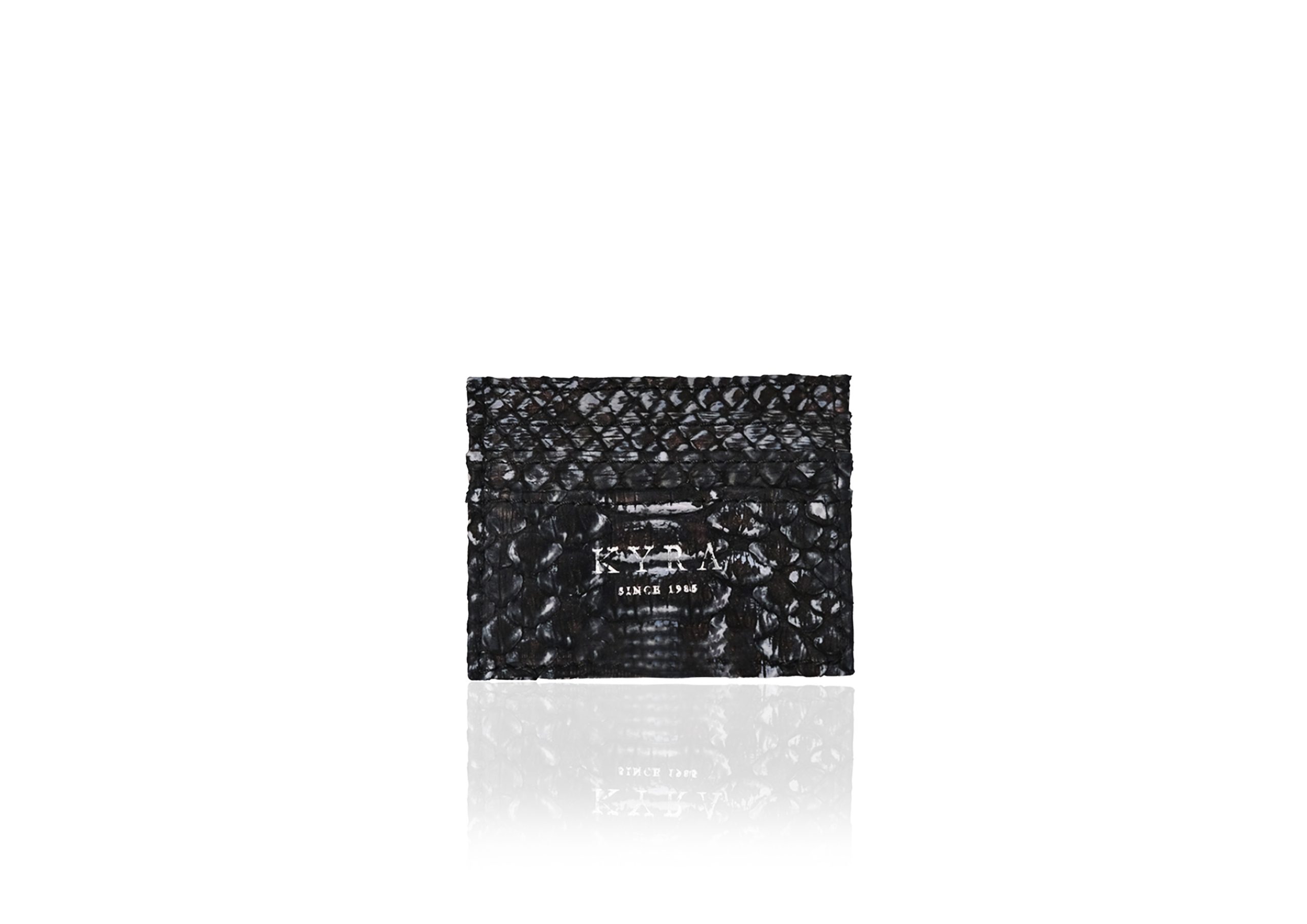 Card Holder Python Black Washed - Image 2