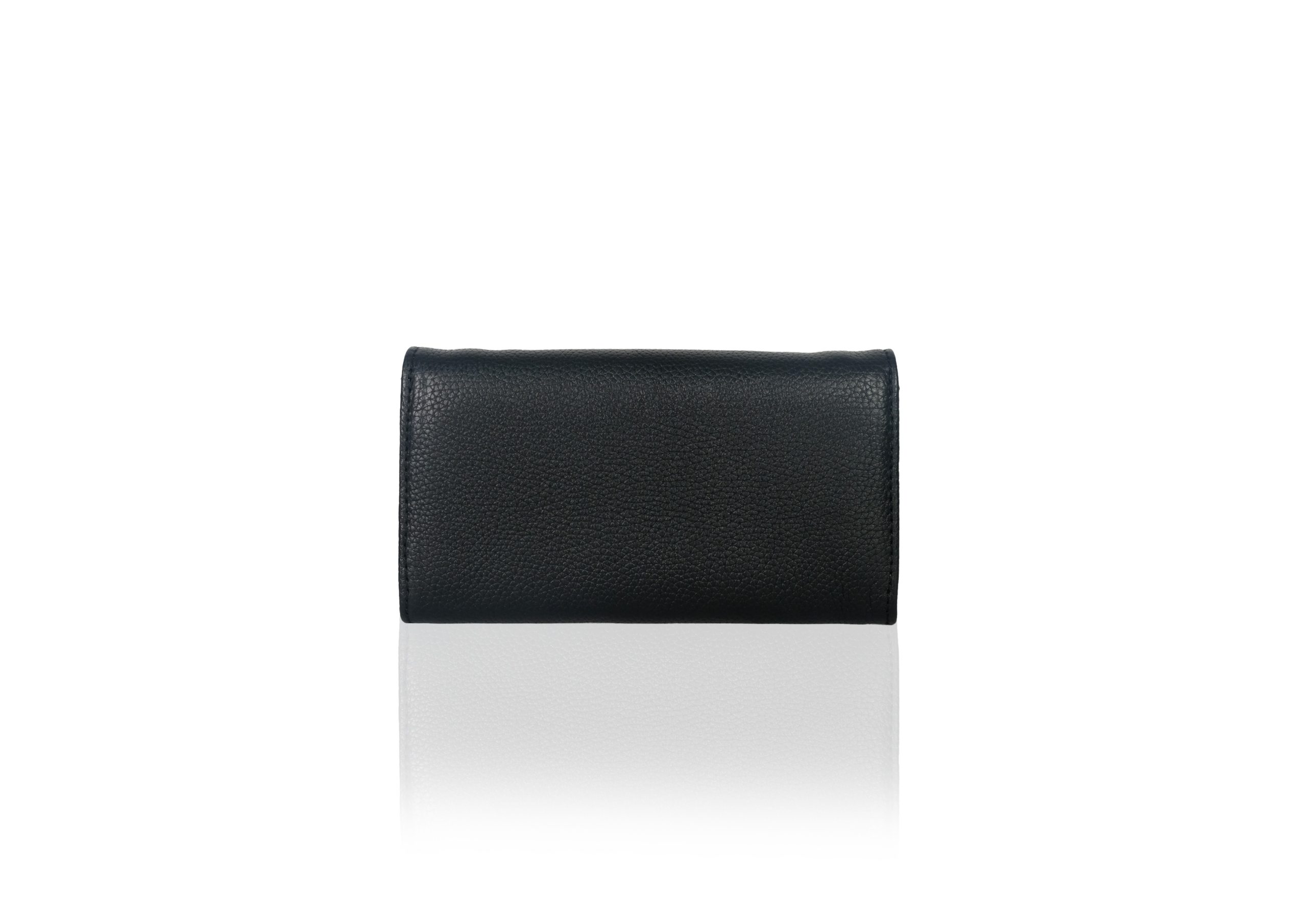 Sophia Purse in Black Calf Leather - Image 7