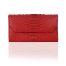 KYRA Sophia Purse Cherry Red – Dompet Kulit Ular Python Premium Warna Merah Cerah | Luxury Exotic Python Leather Wallet