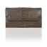 KYRA Sophia Purse Taupe – Dompet Kulit Ular Python Premium Warna Taupe Netral | Luxury Exotic Python Leather Wallet