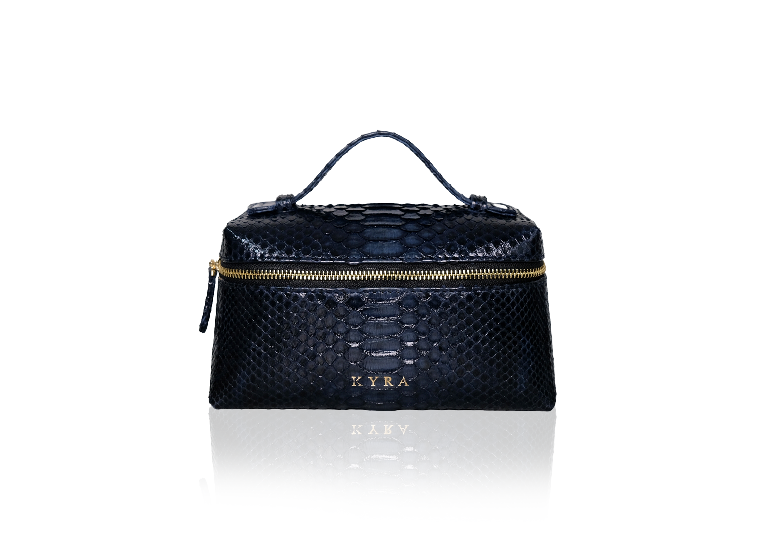 Picco Bag in Precious Leather – Navy