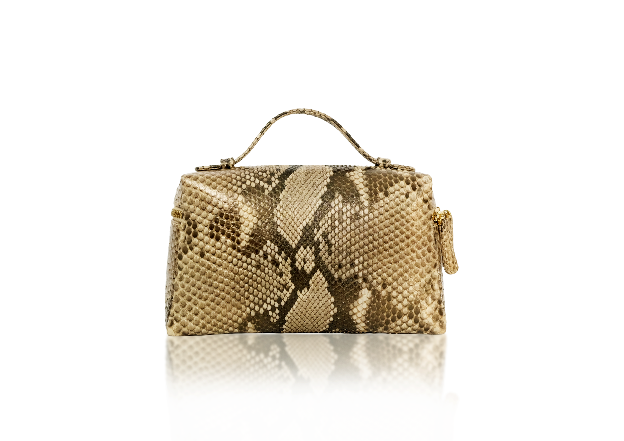Picco Bag in Precious Leather - Persian Gold - Image 4