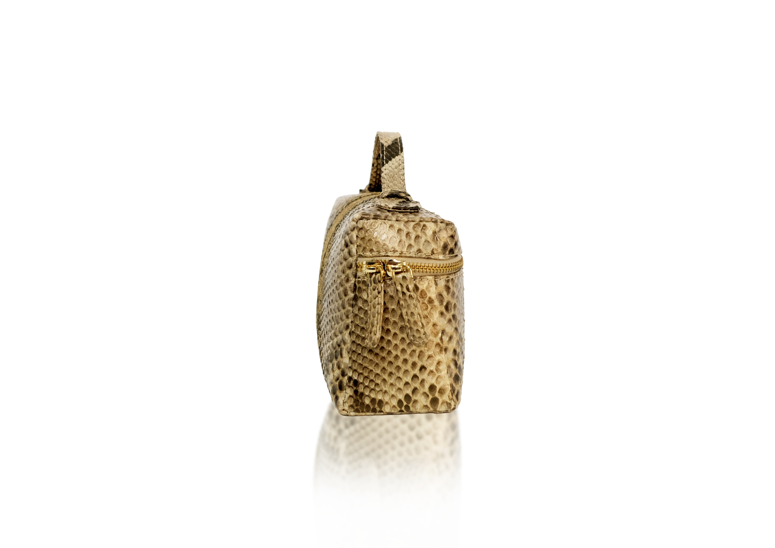 Picco Bag in Precious Leather - Persian Gold - Image 3