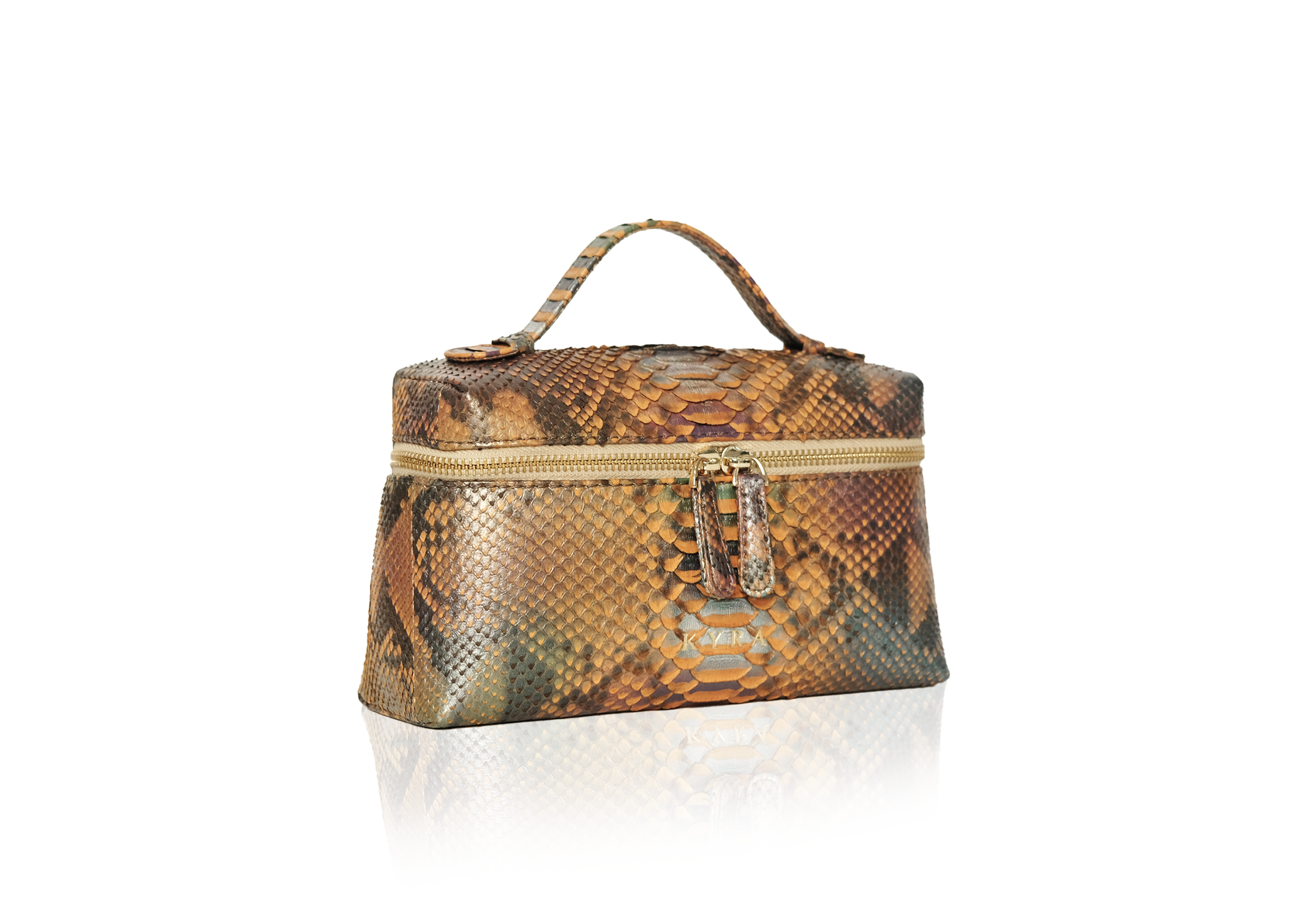 Picco Bag in Precious Leather - Cream Galaxy - Image 2