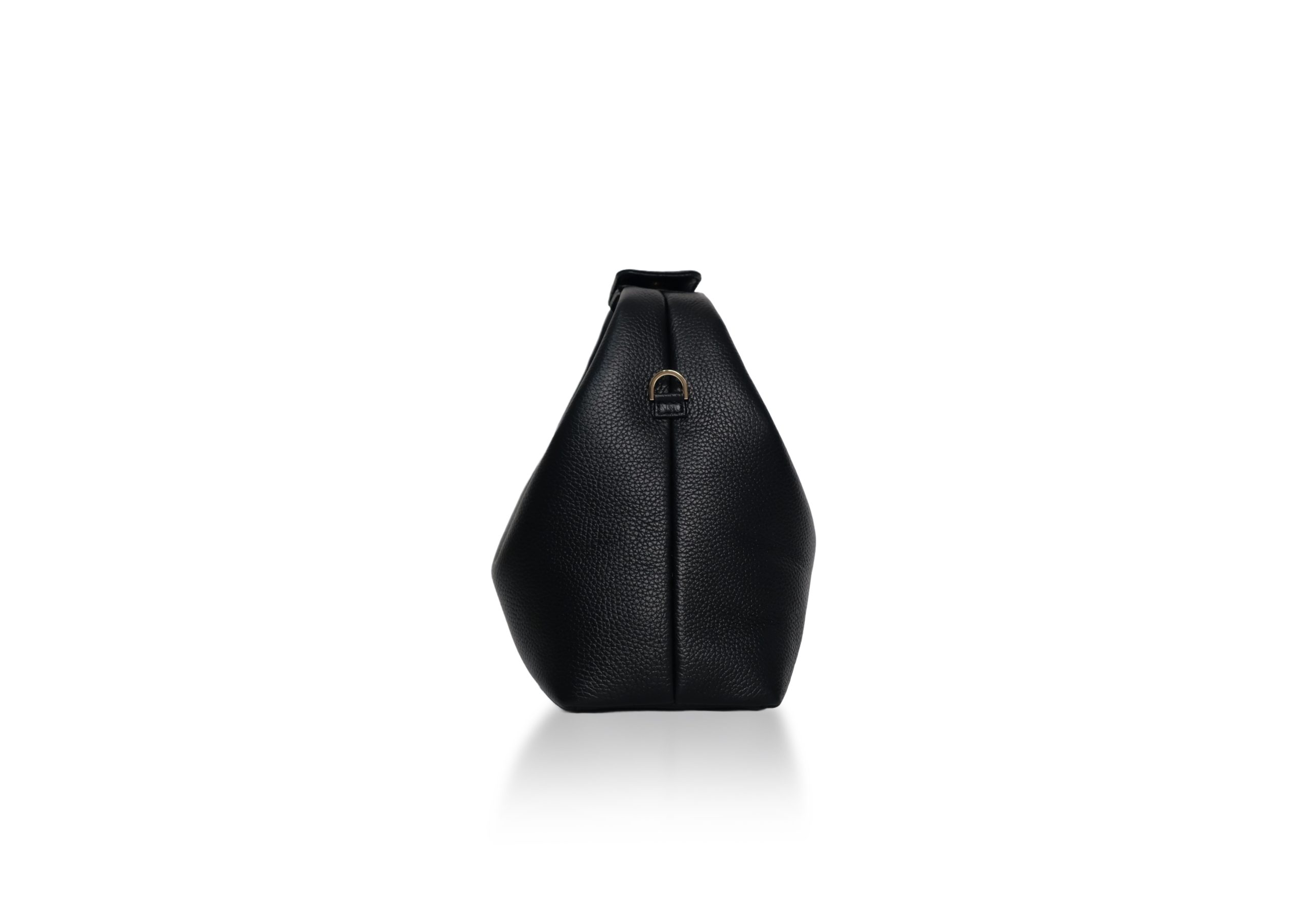 Ouna Bag in Black Calf Leather - Image 3