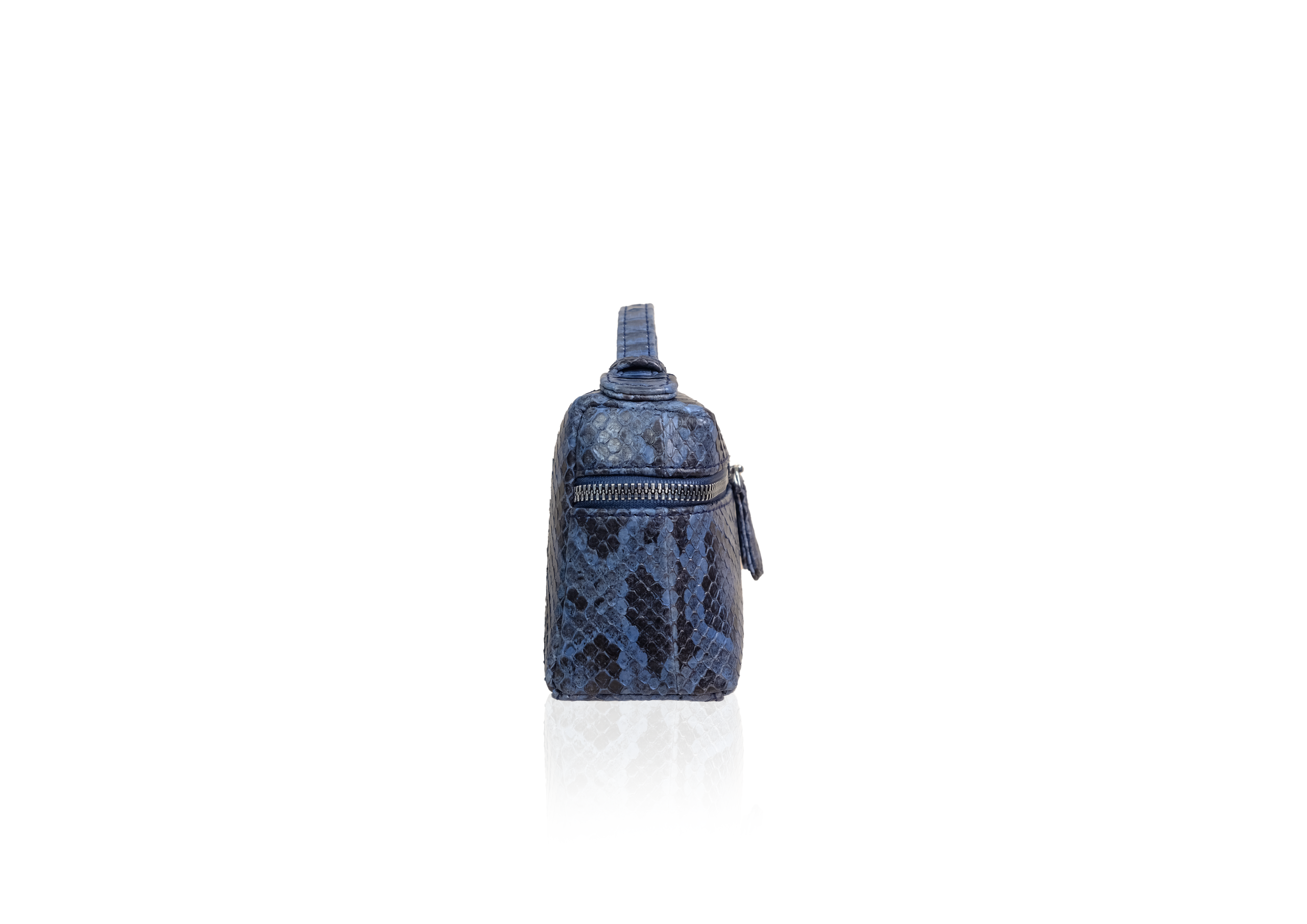 Picco 19 Bag in Precious Leather - Cloud Blue - Image 3