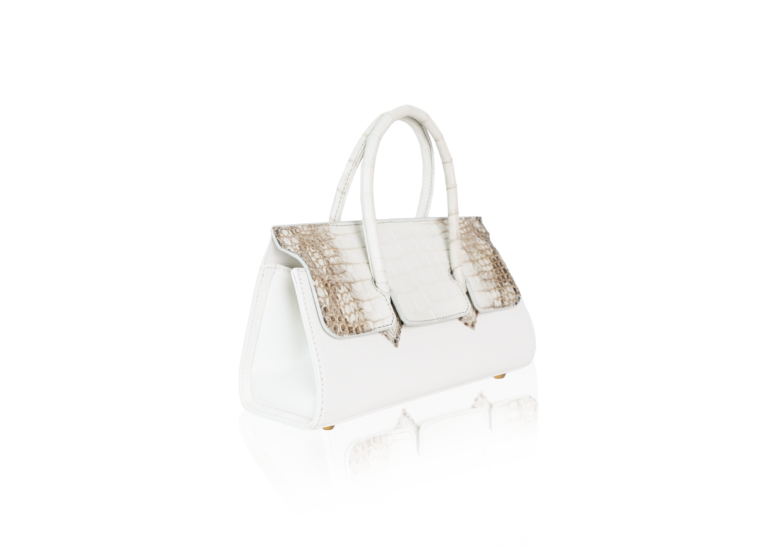 Adriana Lungo in Croco Himalayan Flap - Image 2