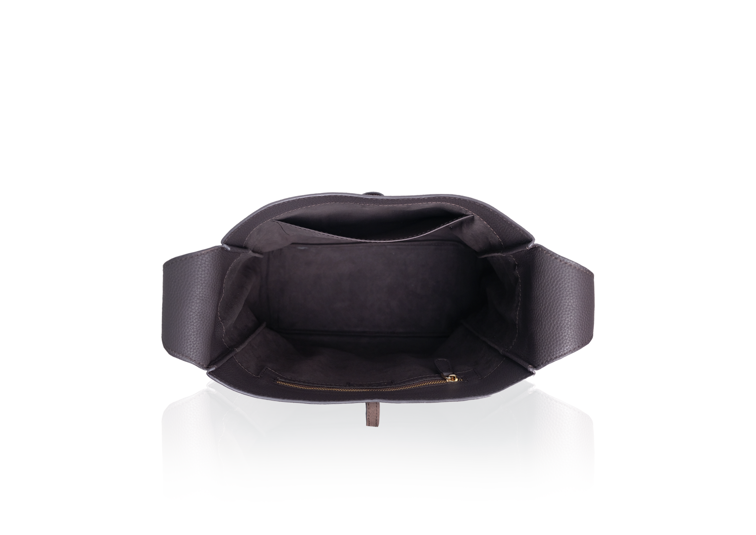 Alia Large - Dark Brown Suede - Image 5