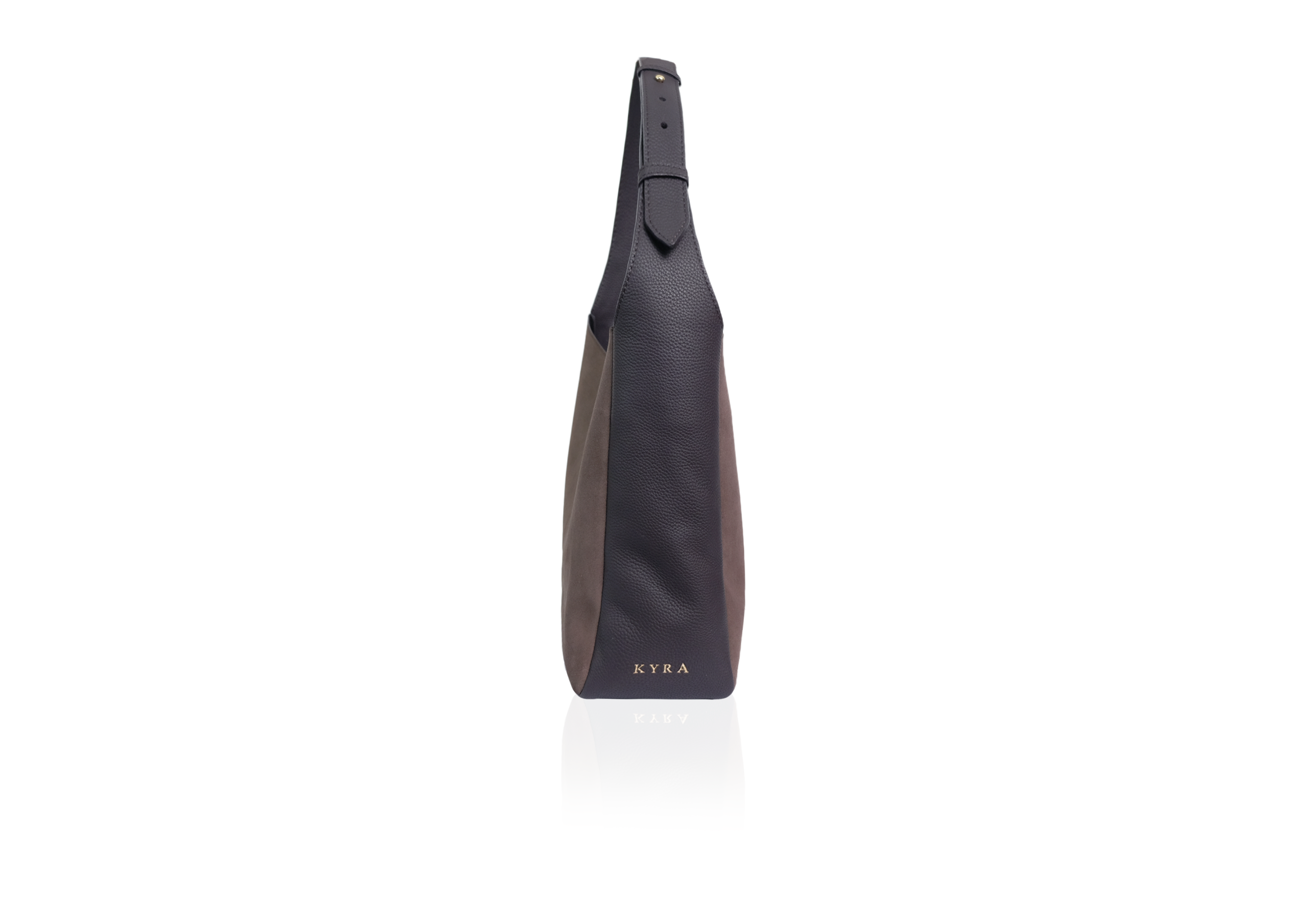 Alia Large - Dark Brown Suede - Image 3