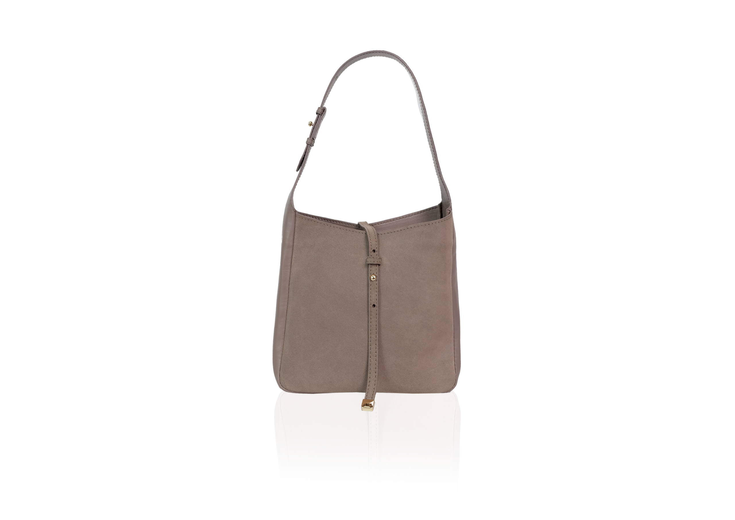 Alia Small – Taupe Suede