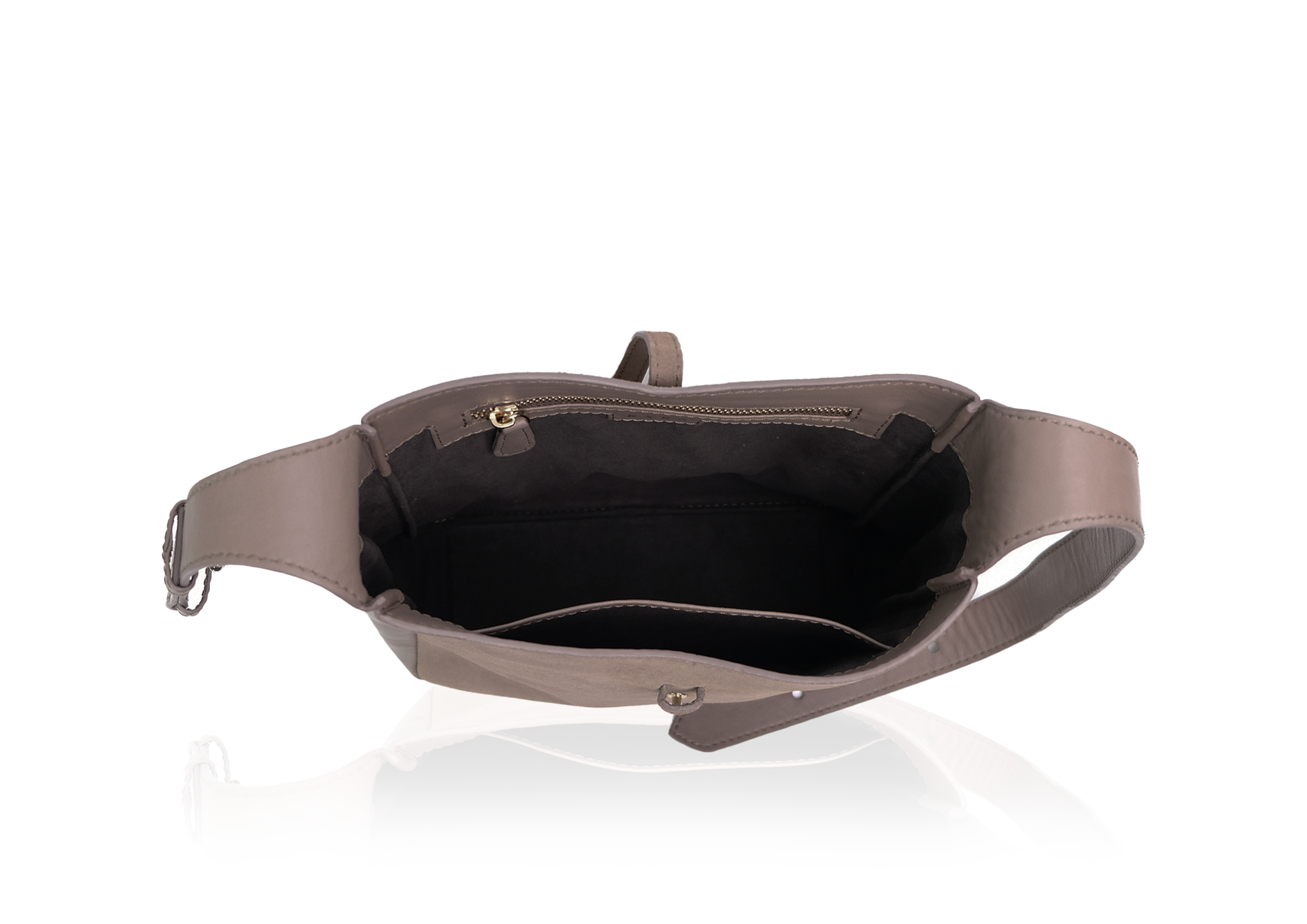 Alia Small - Taupe Suede - Image 5
