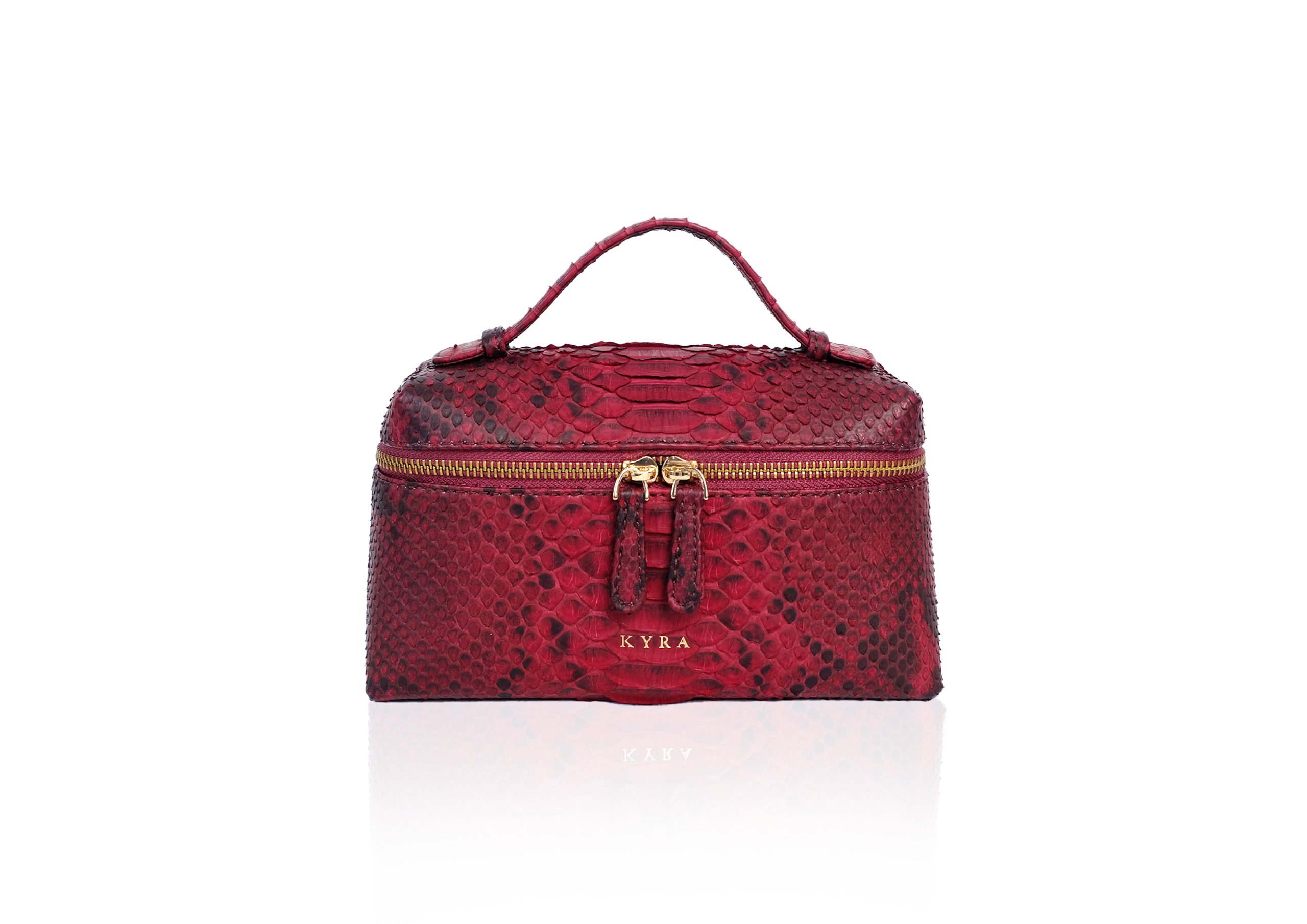 Picco Bag in Precious Leather – Burgundy