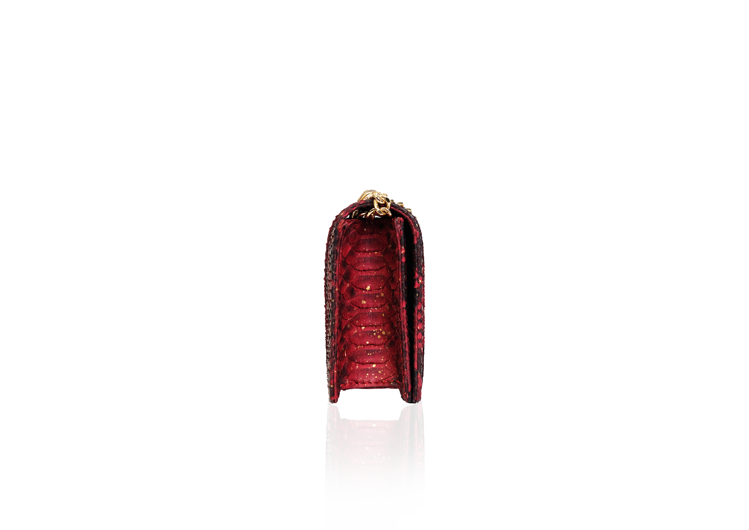 Alana in Burgundy Splash Gold - Image 2