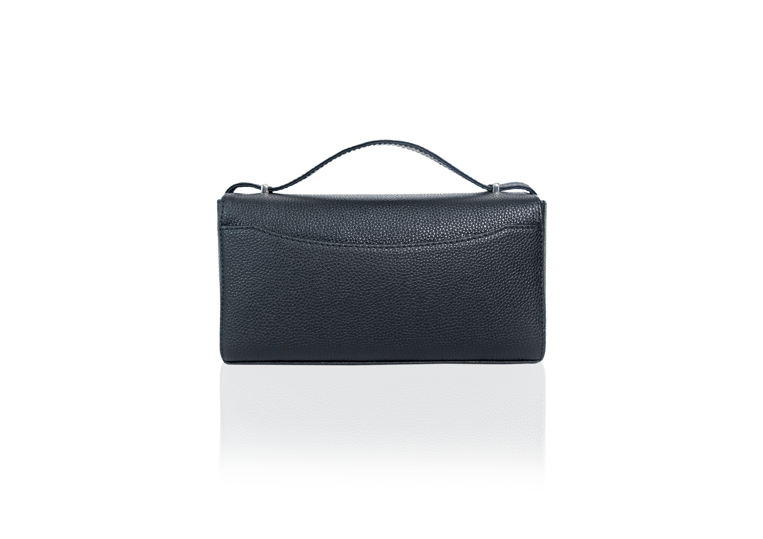 Cosette Rectangular in Black Calf - Image 4