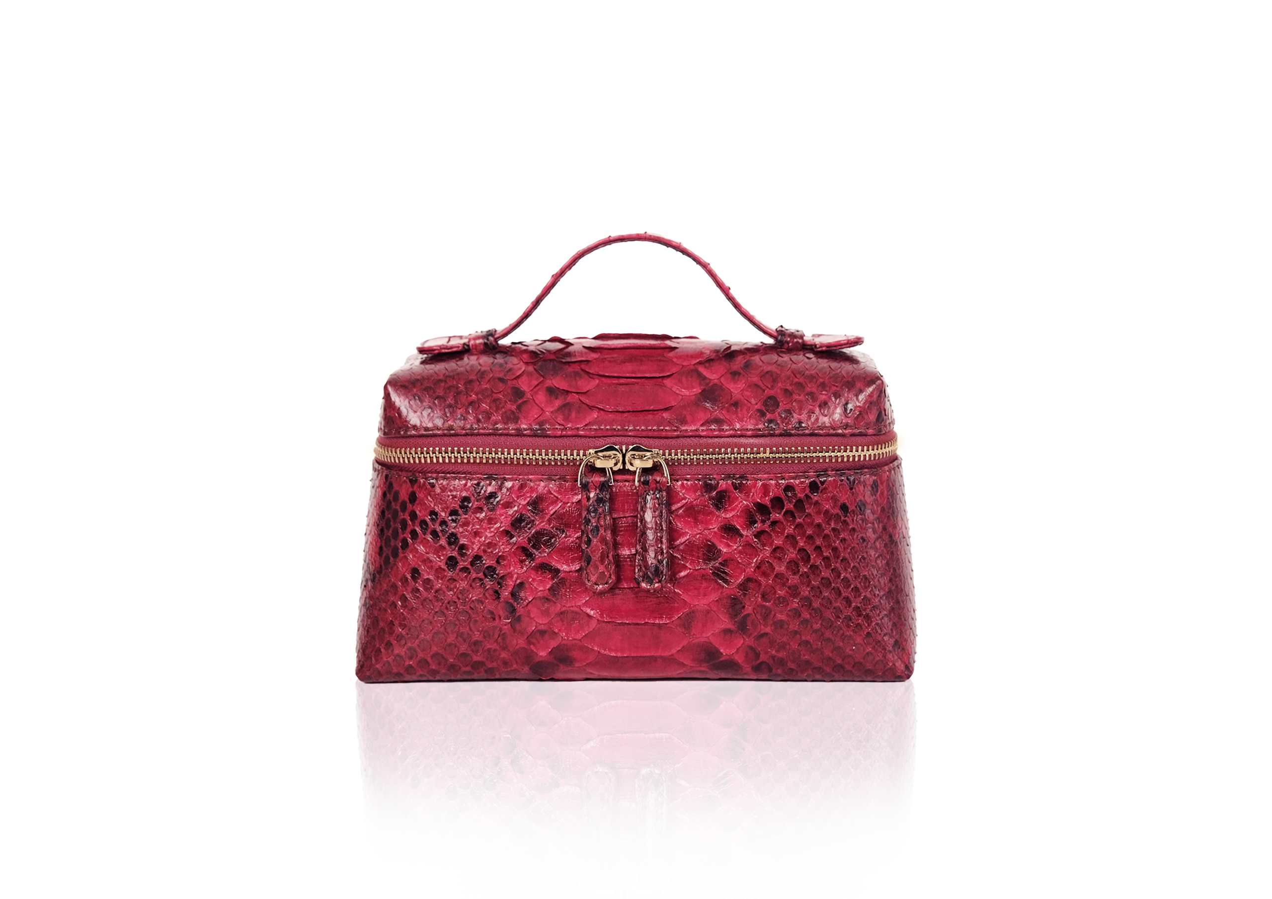 Picco Bag in Precious Leather – Fuchsia