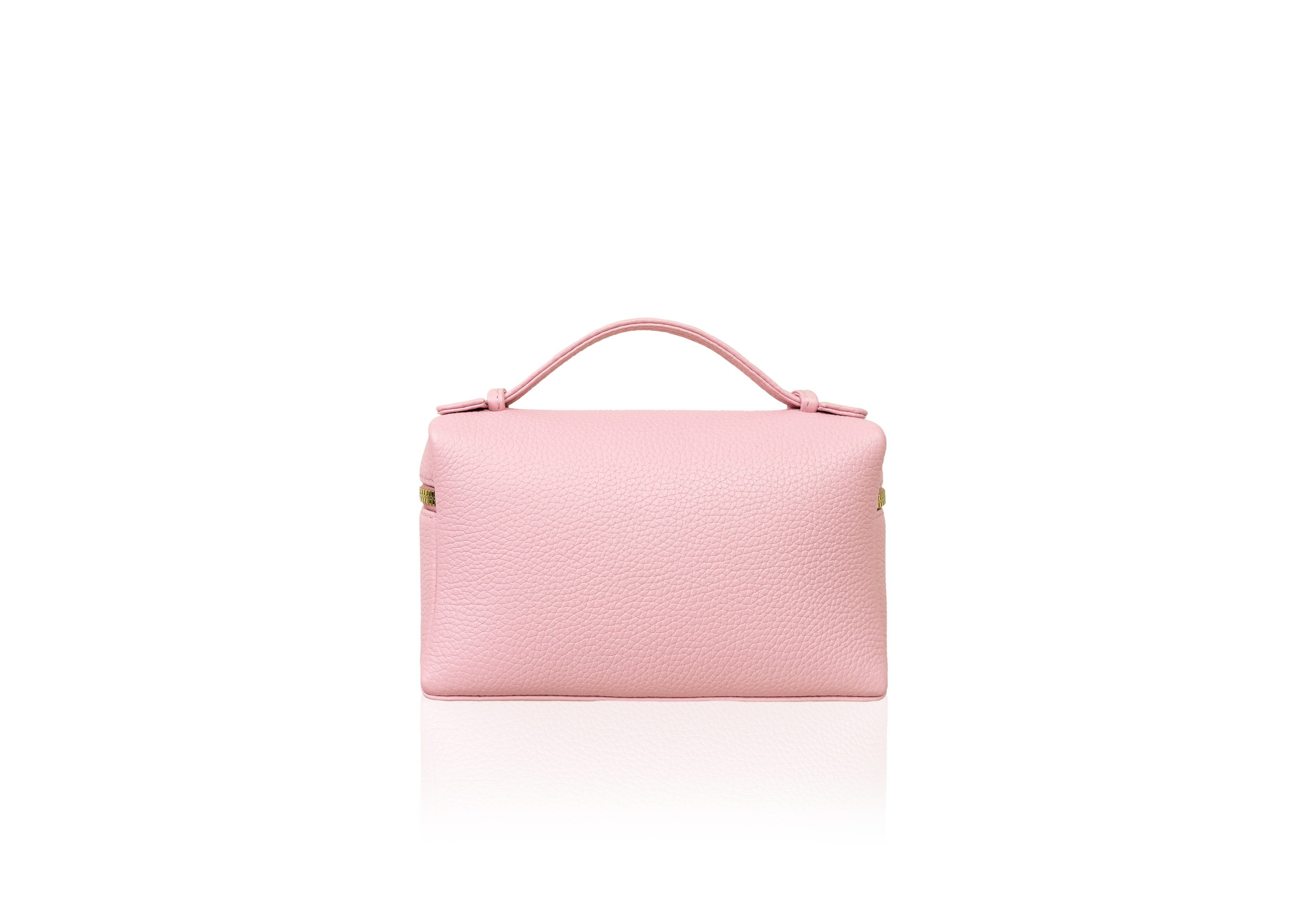 Picco 19 Bag in Calf Leather - Baby Pink - Image 4