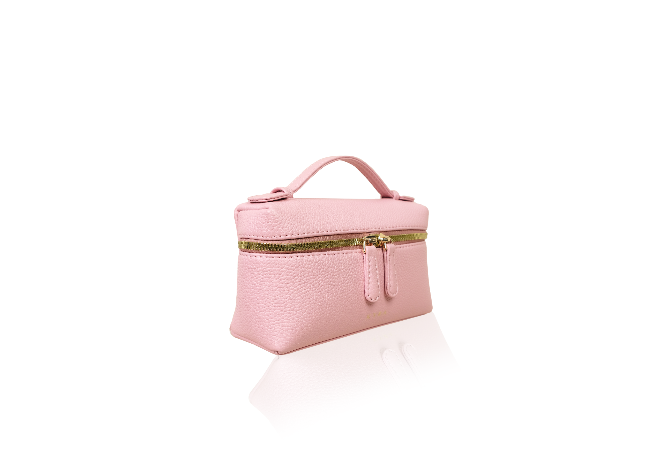 Picco 19 Bag in Calf Leather - Baby Pink - Image 2