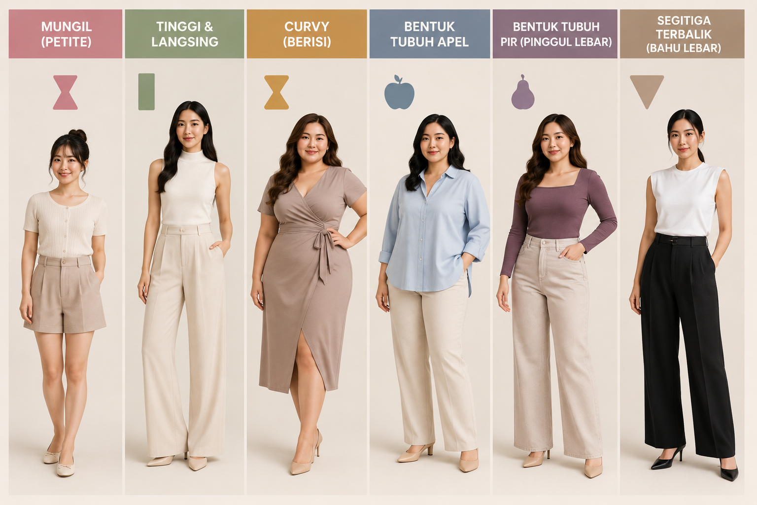 Cara Memilih Tas Wanita Sesuai Bentuk Tubuh — Panduan Lengkap dari Fashion Stylist