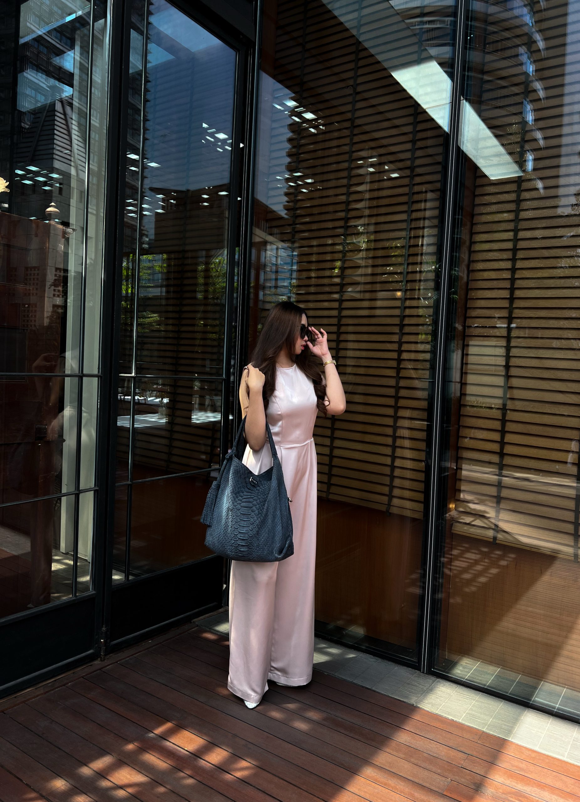 Slouchy Python Bag from Luxury Handbag Brand Indonesia