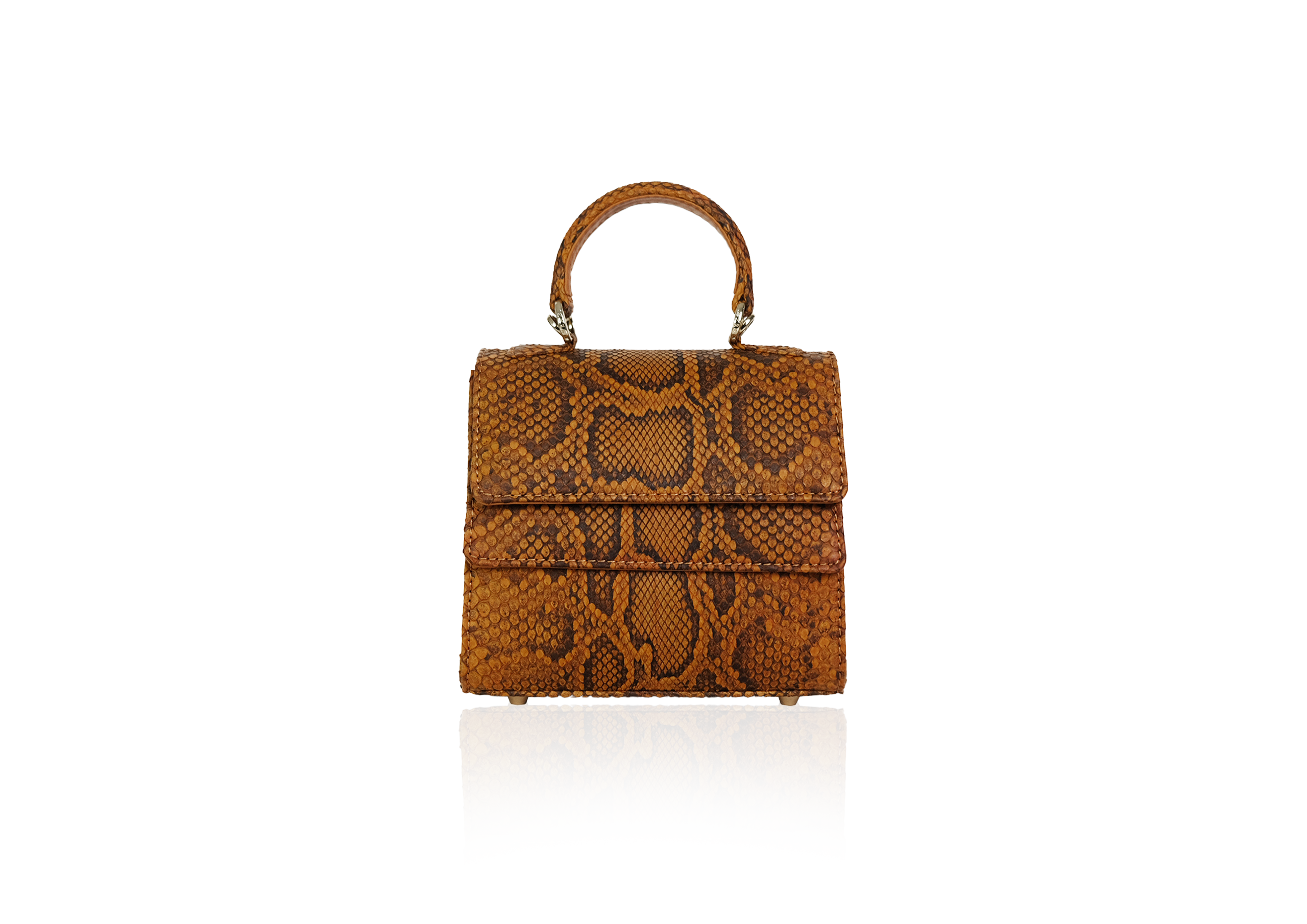 python skin handbag