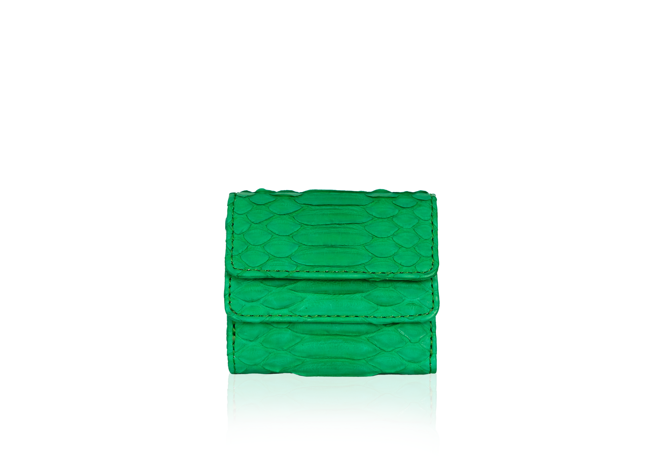 Rubby Wallet in Emerald Green