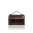 dark brown lizard leather bag