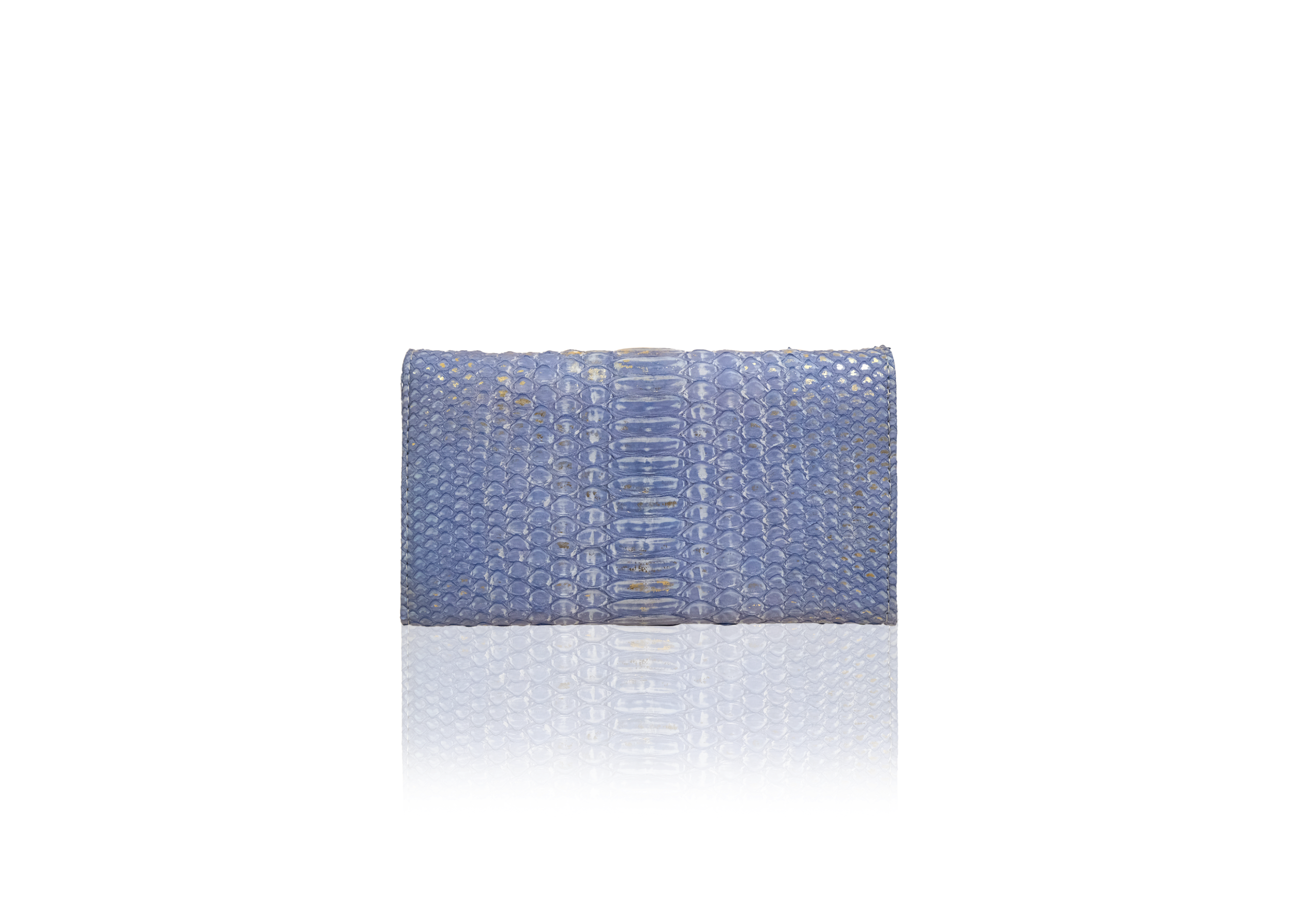 Sophia Purse in Dusty Blue Gold - Image 5