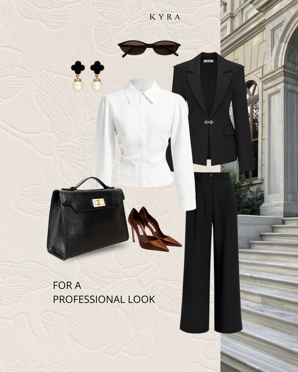 padu padan tas kulit eksotis premium dengan outfit profesional